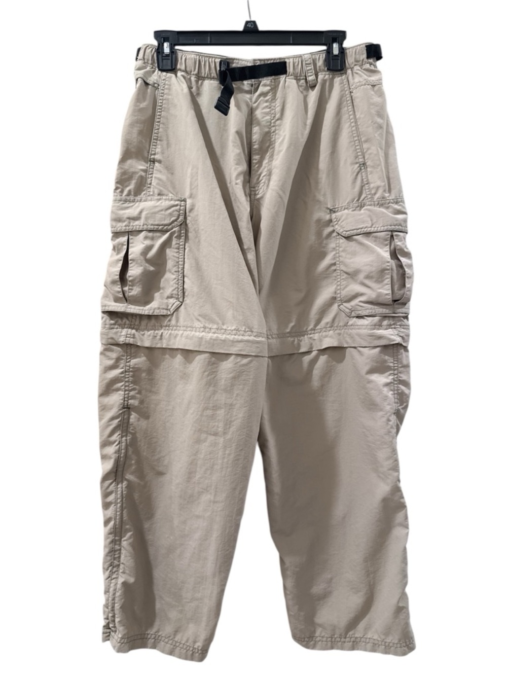 REI Co-op Sahara men’s Medium X 28 tan convertible cargo pants/shorts